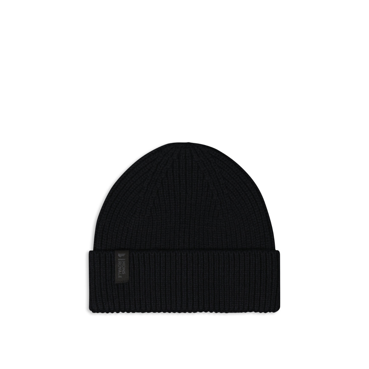Mons Royale - Unisex Fjord Merino Beanie - Black