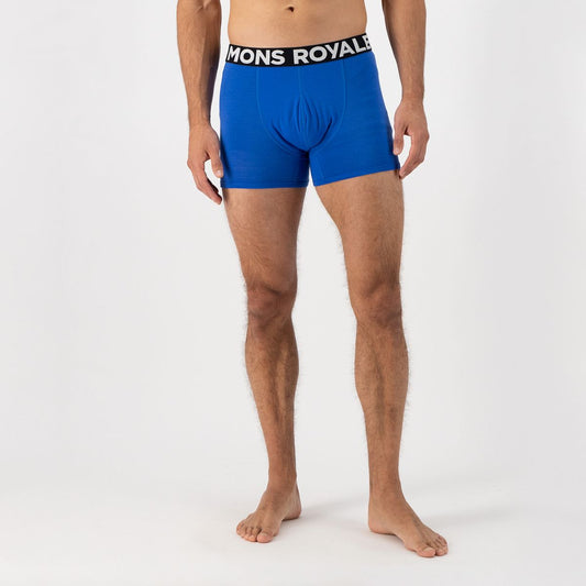 Mons Royale - Men's Hold 'em Shorty Boxer - Cobalt