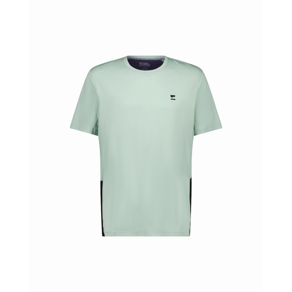 Mons Royale - Men's Tarn Merino Shift T-Shirt - Glacier/Black