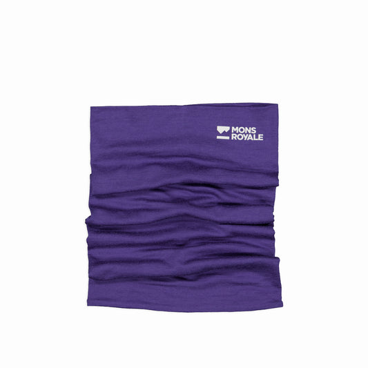 Mons Royale - Unisex Double Up Neckwarmer - Violet