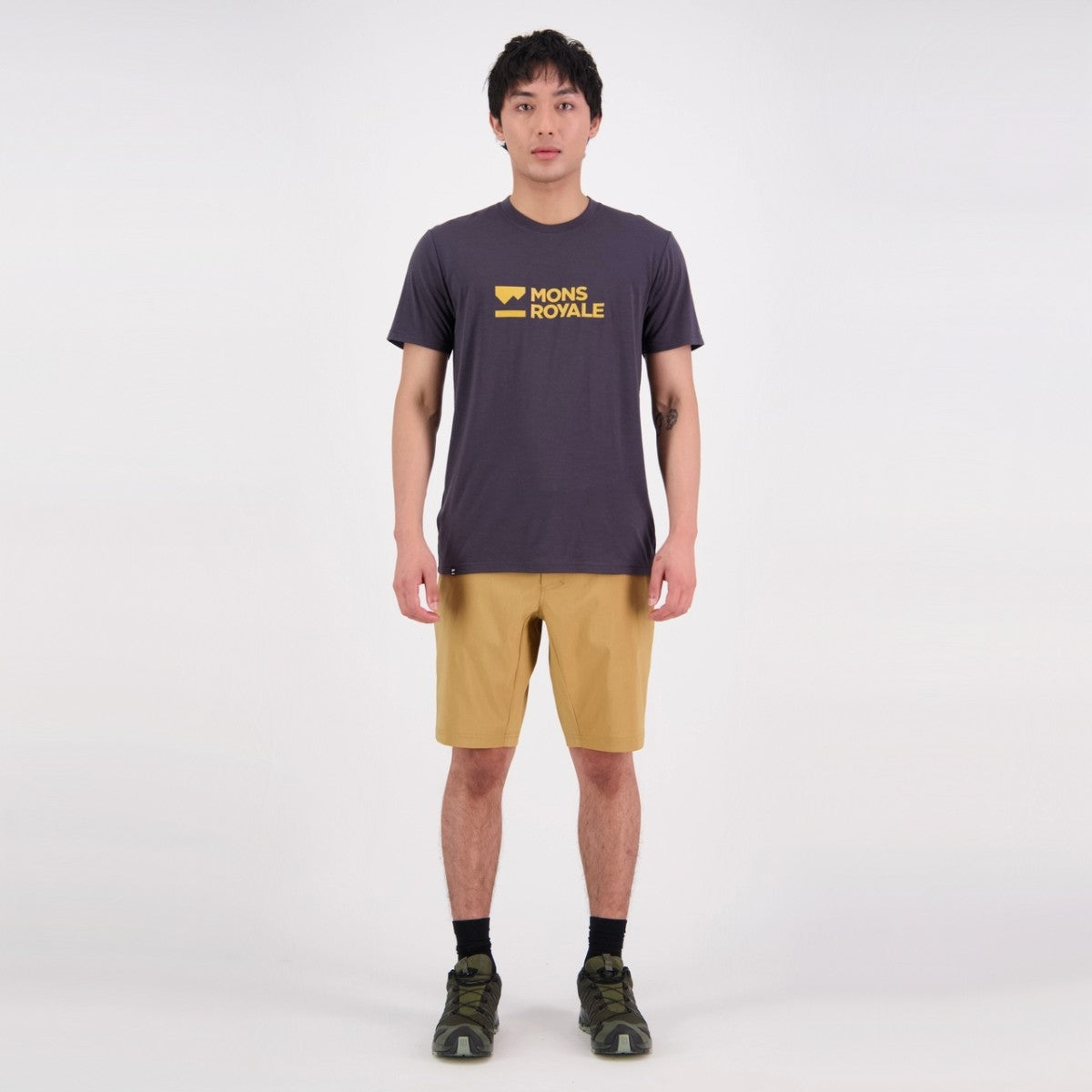 Mons Royale - Men's Icon T-Shirt - Shale