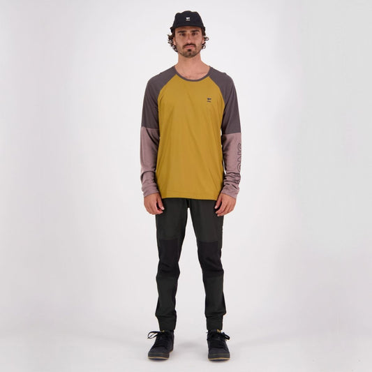 Mons Royale - Men's Tarn Merino Shift Wind Jersey - Cumin Dust