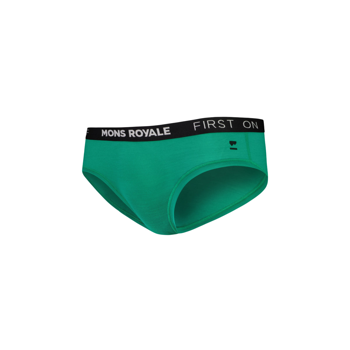 Mons Royale (Sample) - Women's FOLO Brief - Pop Green