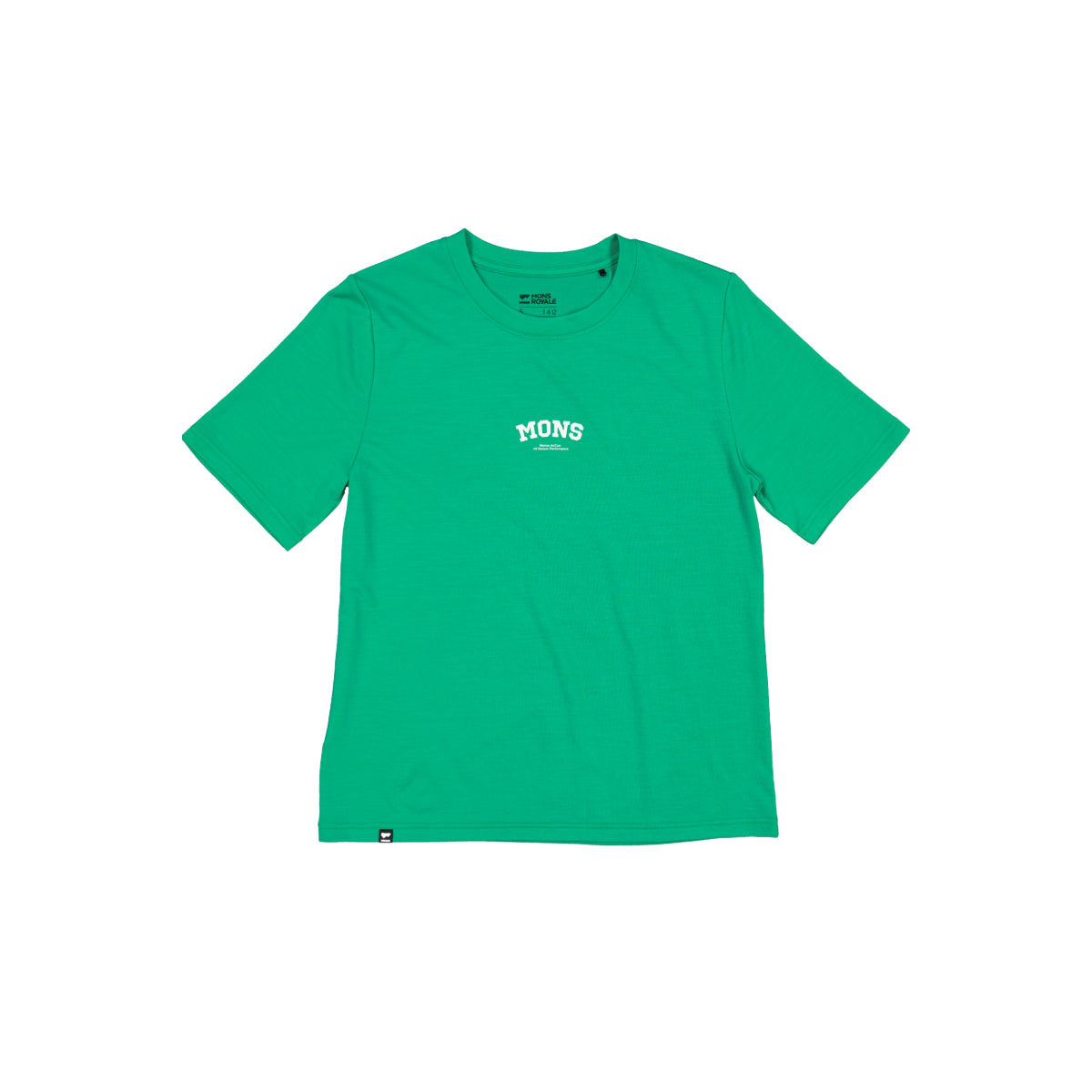 Mons Royale (Sample) - Women's Icon Relaxed Tee - Pop Green