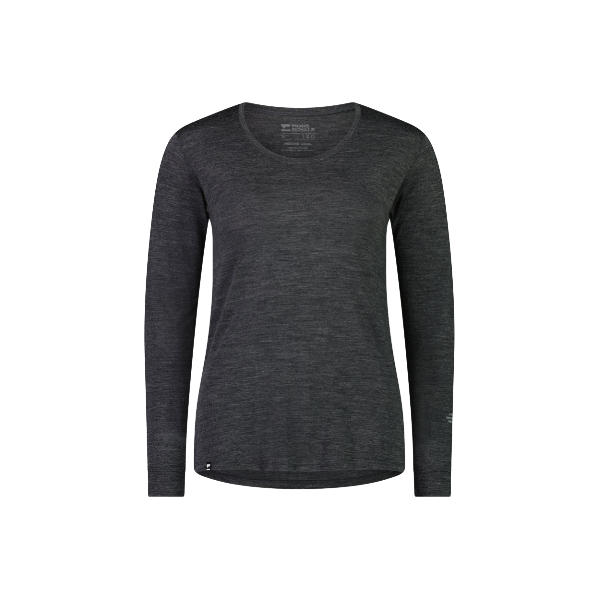Mons Royale (Sample) - Women's Zephyr Merino Cool LS - Smoke