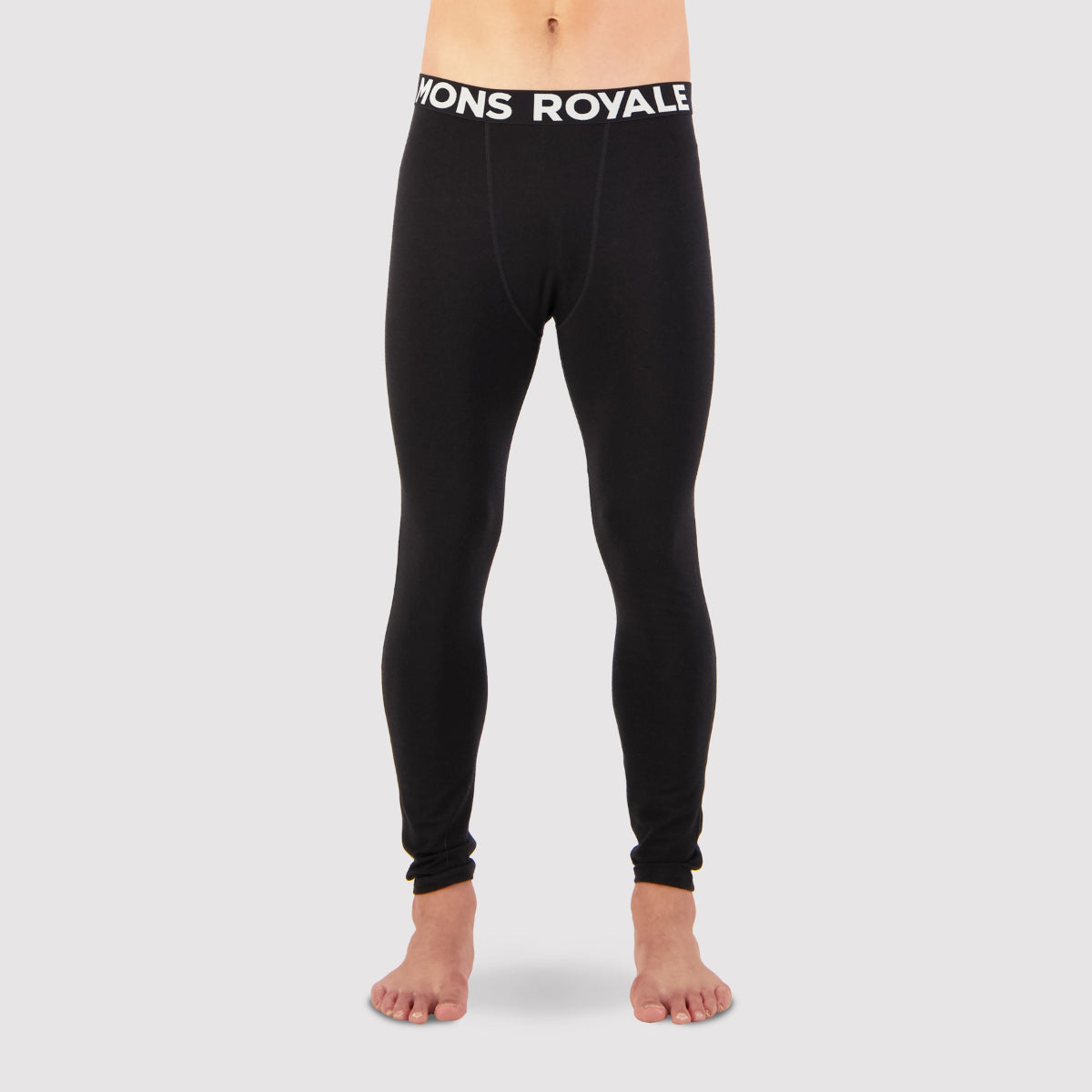Mons Royale - Men's Olympus Legging - Black / 9 Iron