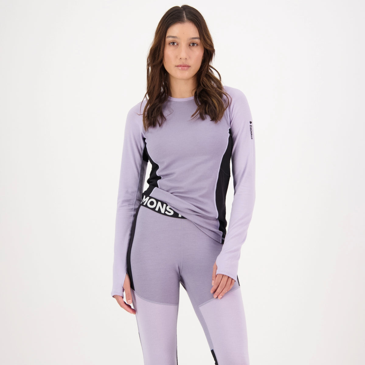 Mons Royale - Women's Olympus LS - Thistle Cloud