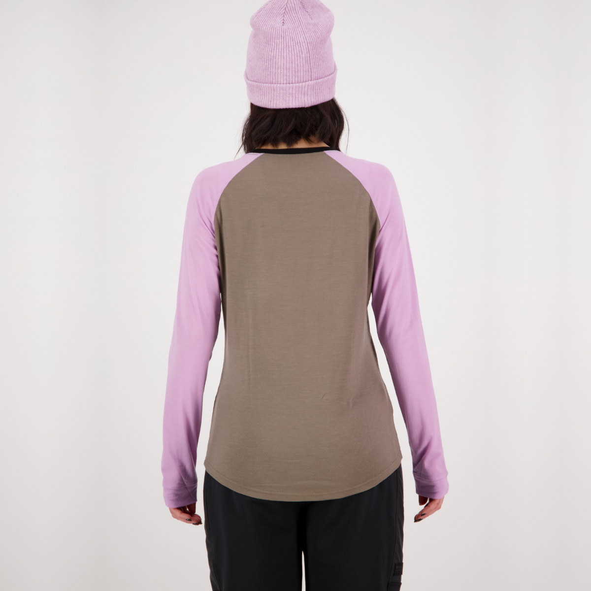 Mons Royale (Sample) - Women's Icon Merino Air-Con Raglan - Orchid Dawn