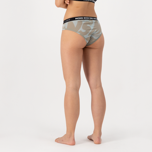 Mons Royale (Sample) - Women's FOLO Brief - Signal Lost Glacier