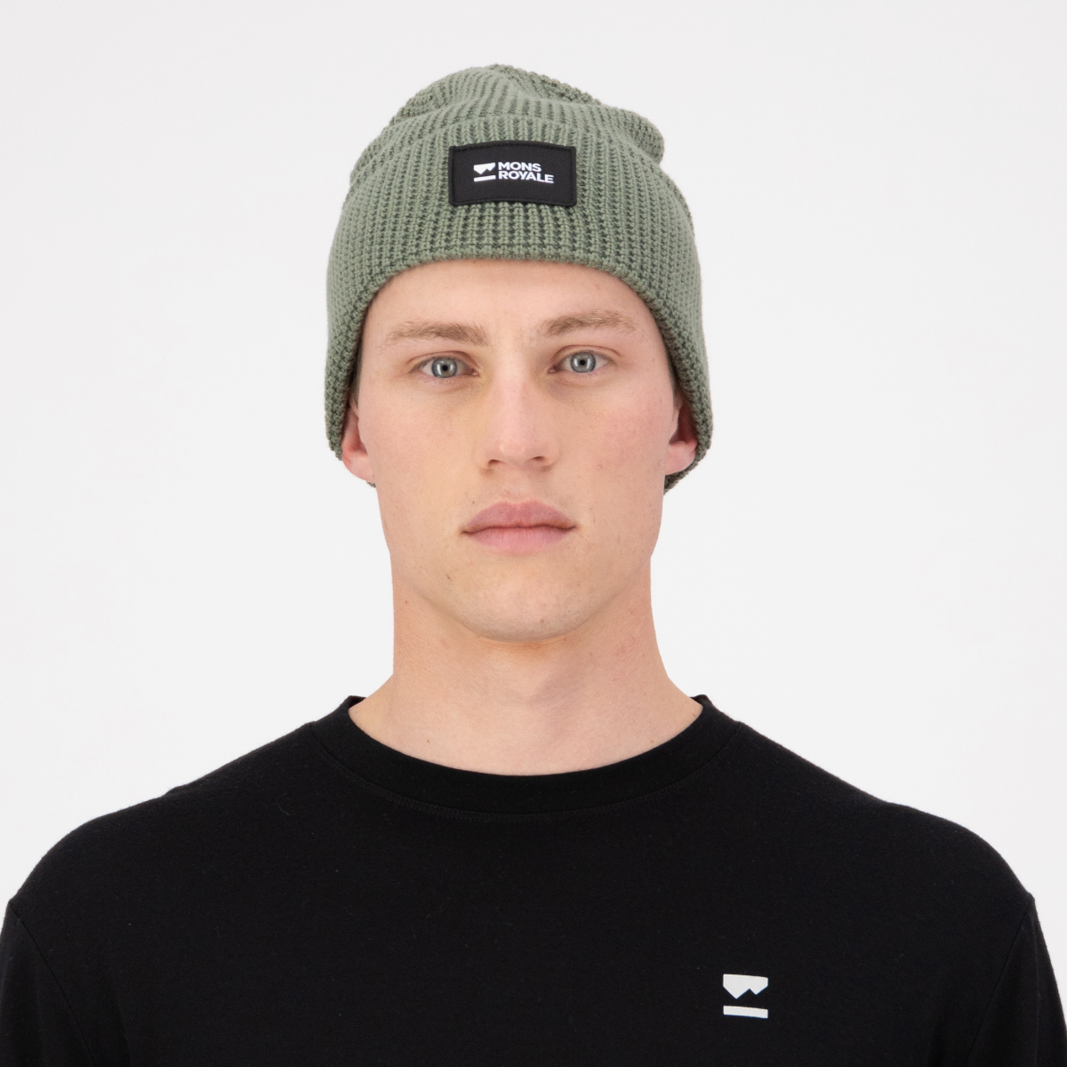Mons Royale - Unisex Bluff Merino Beanie - Willow