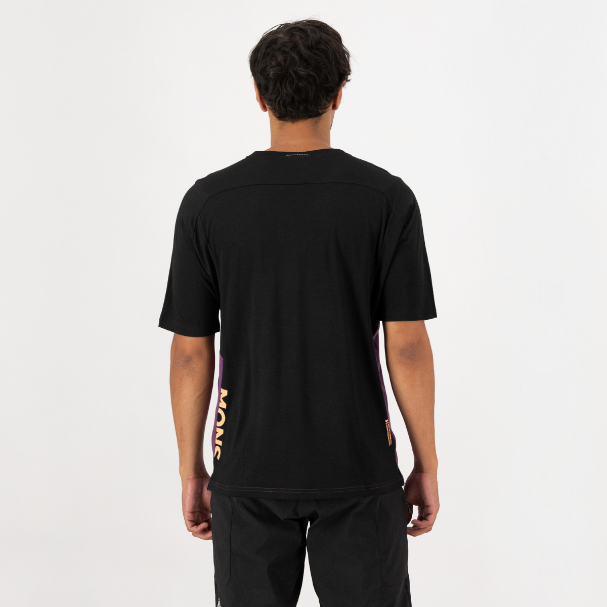 Mons Royale - Men's Diversion Merino Bike Jersey Short Sleeve - Boysenberry/Black