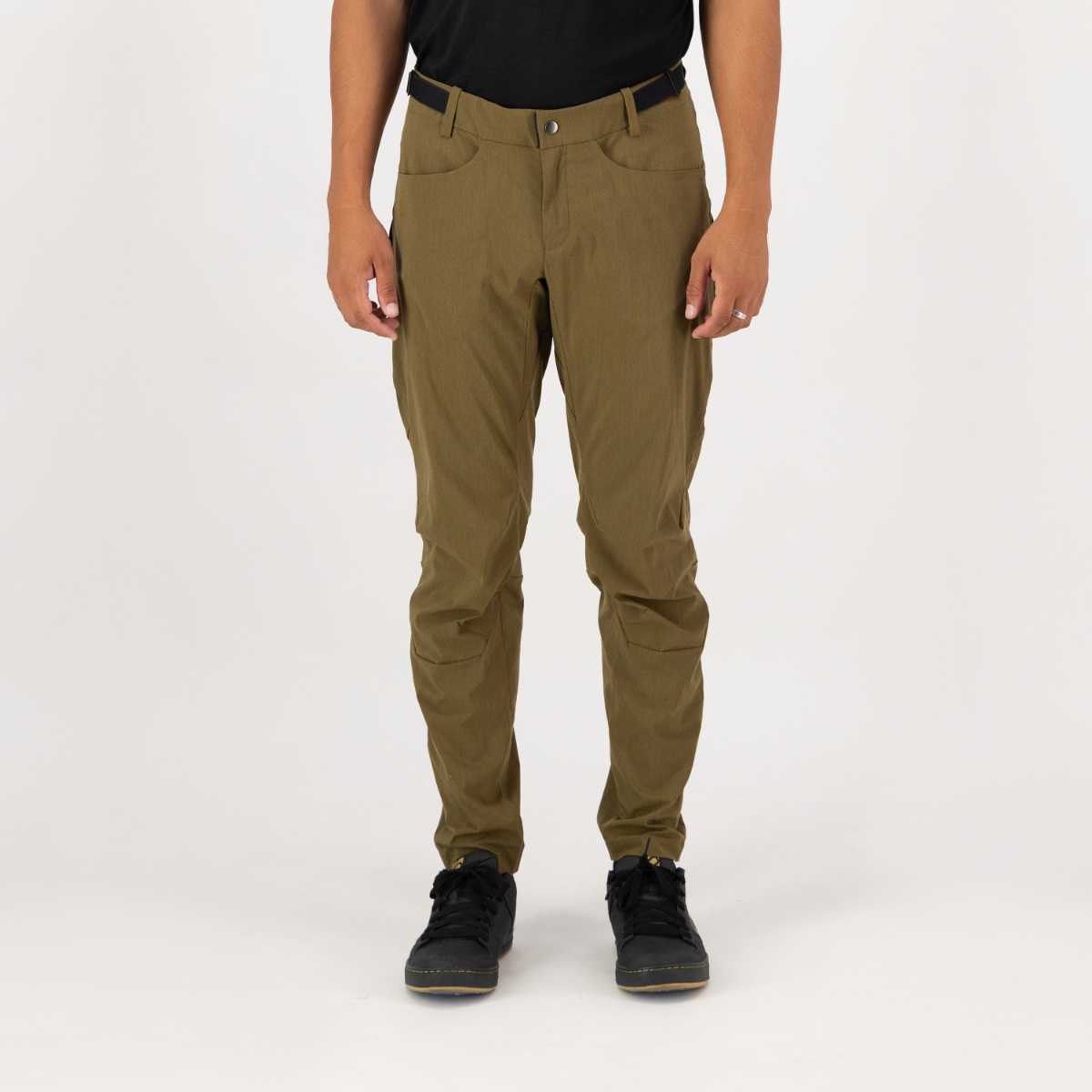 Mons Royale - Men's Diversion Merino Trail Pants - Dark Olive
