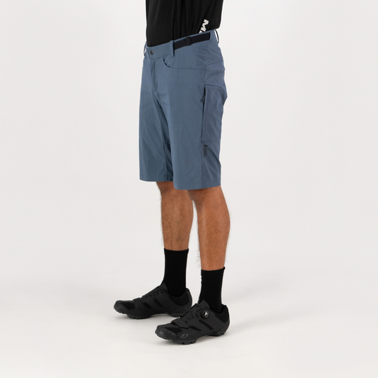 Mons Royale (Sample) - Men's Diversion Merino Trail Shorts - Abyss - Futureproof.life