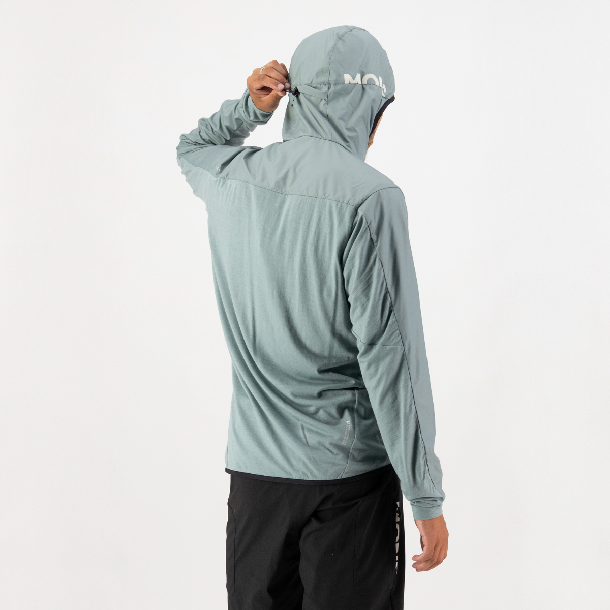 Mons Royale (Sample) - Men's Diversion Merino Wind Jacket - Desert Sage