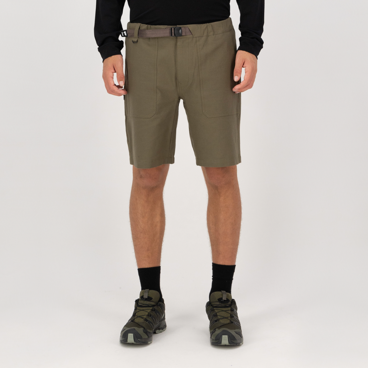Mons Royale - Men's Escapade Shorts - Dark Olive