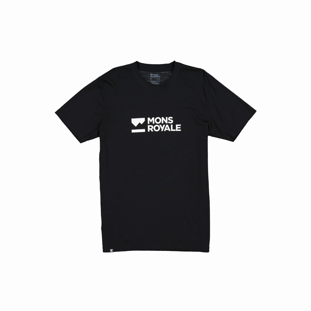 Mons Royale - Men's Icon Merino Classic T-Shirt - Black