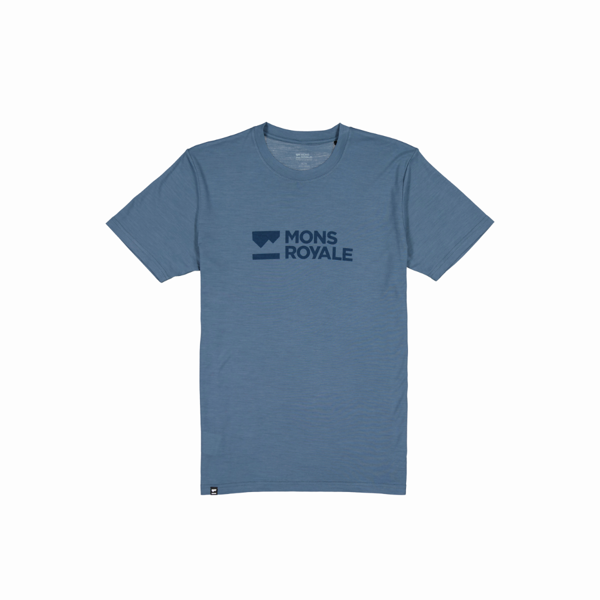 Mons Royale - Men's Icon Merino Classic T-Shirt - Goblin Blue