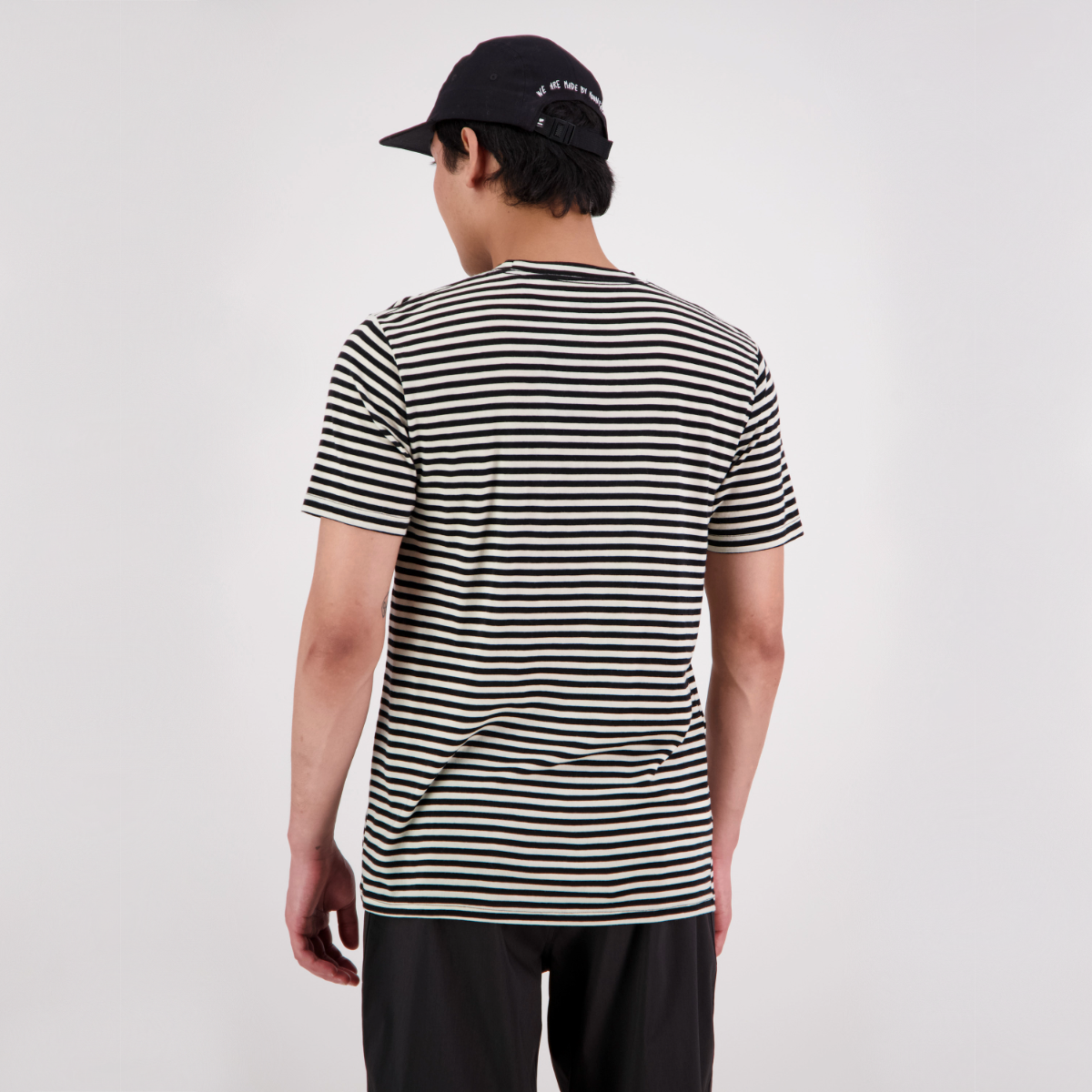 Mons Royale - Men's Icon Merino Classic T-Shirt - MR Stripe