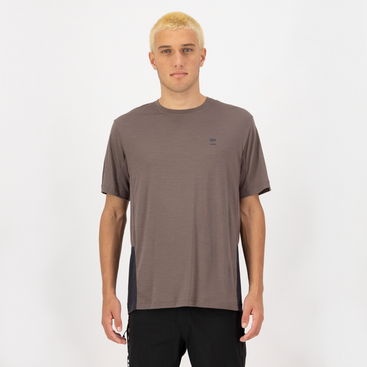 Mons Royale - Men's Tarn Merino T-Shirt - Iron/9 Iron