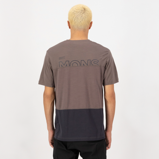 Mons Royale - Men's Tarn Merino T-Shirt - Iron/9 Iron