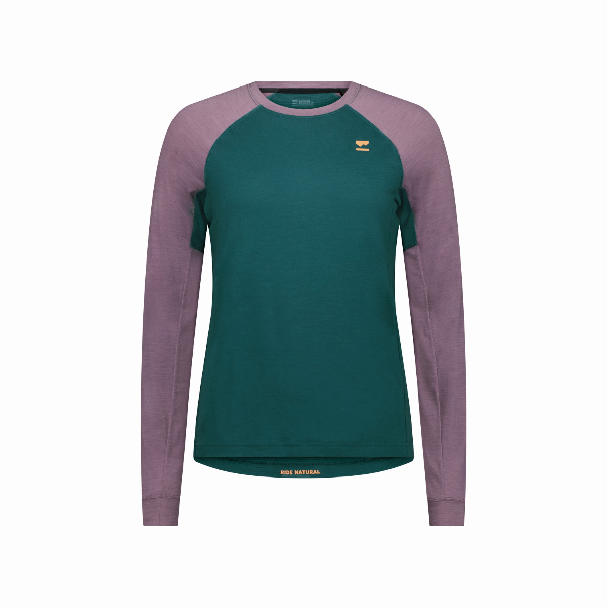 Mons Royale - Women's Tarn Merino Long Sleeve - Abyss/Mauve