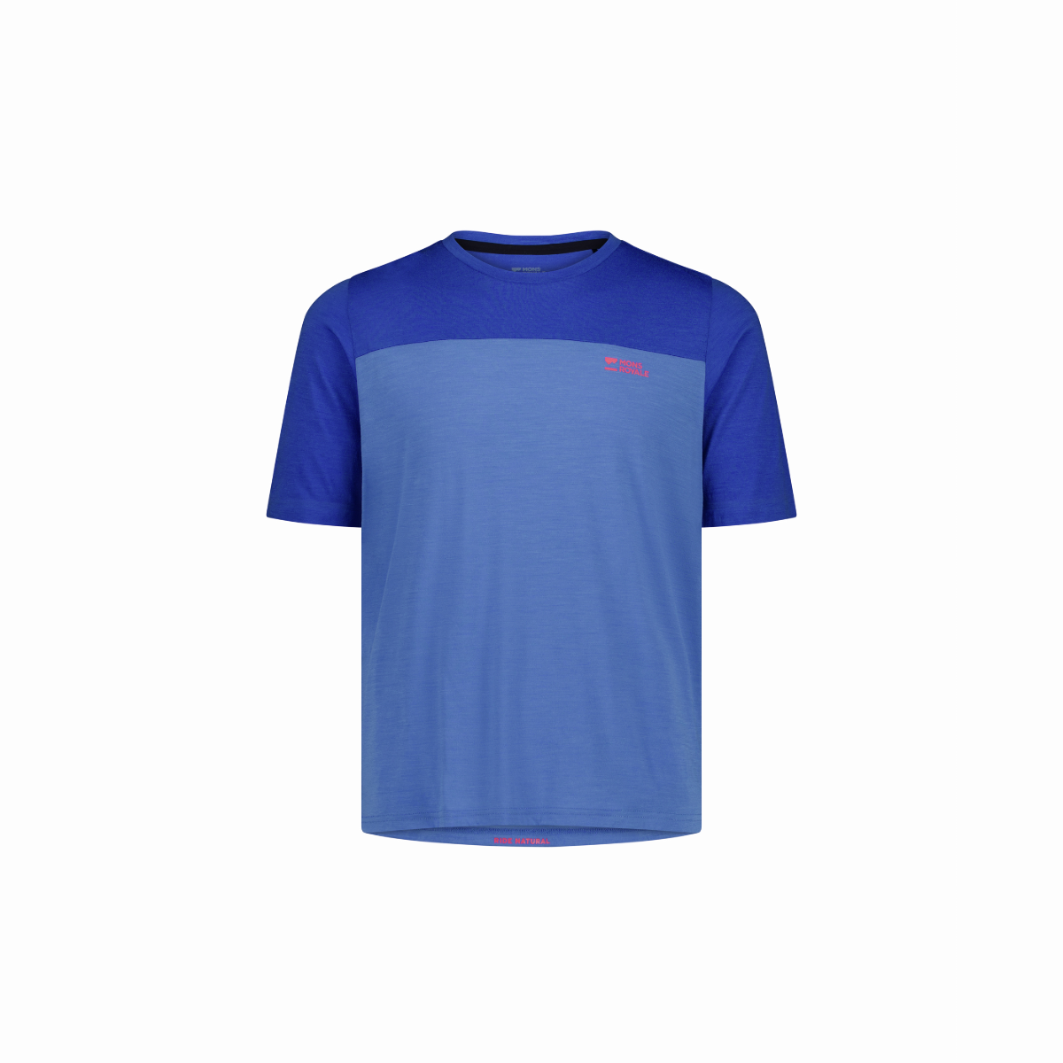 Mons Royale (Sample) - Men's Diversion Merino Bike Jersey Short Sleeve - Ocean/Ultramarine - Futureproof.life