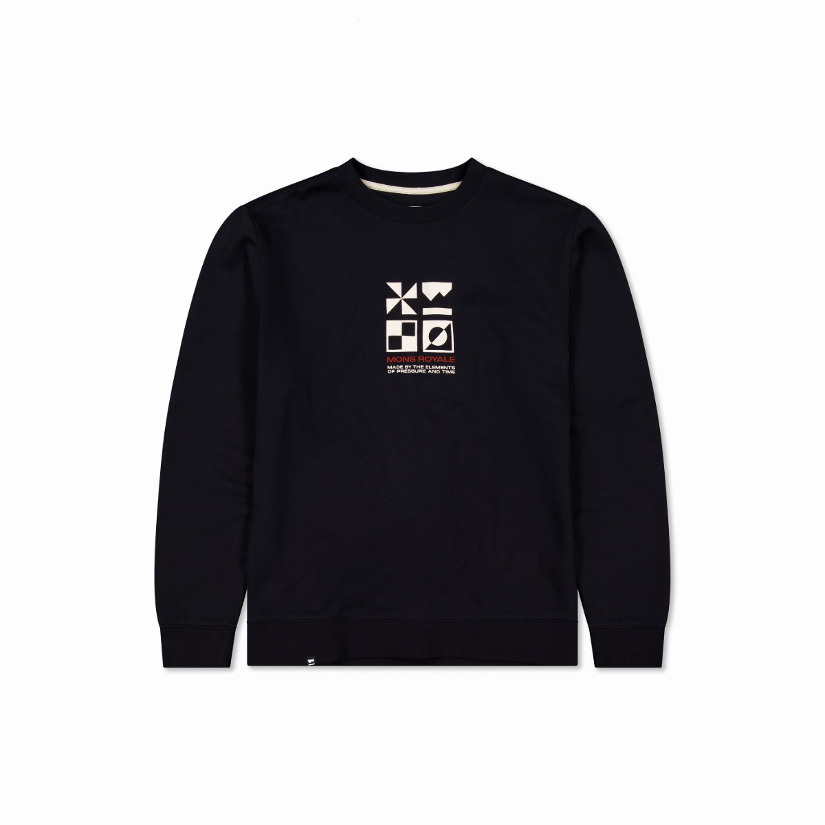 Mons Royale (Sample) - Men's Inversion Merino Crew - Black