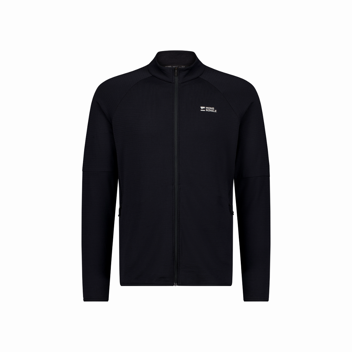 Mons Royale (Sample) - Men's Quad Merino Fleece Jacket - Black