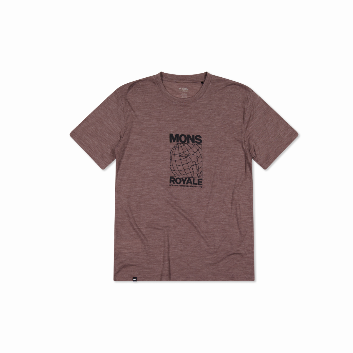 Mons Royale (Sample) - Men's Zephyr Merino Tencel™ T-Shirt - Chestnut