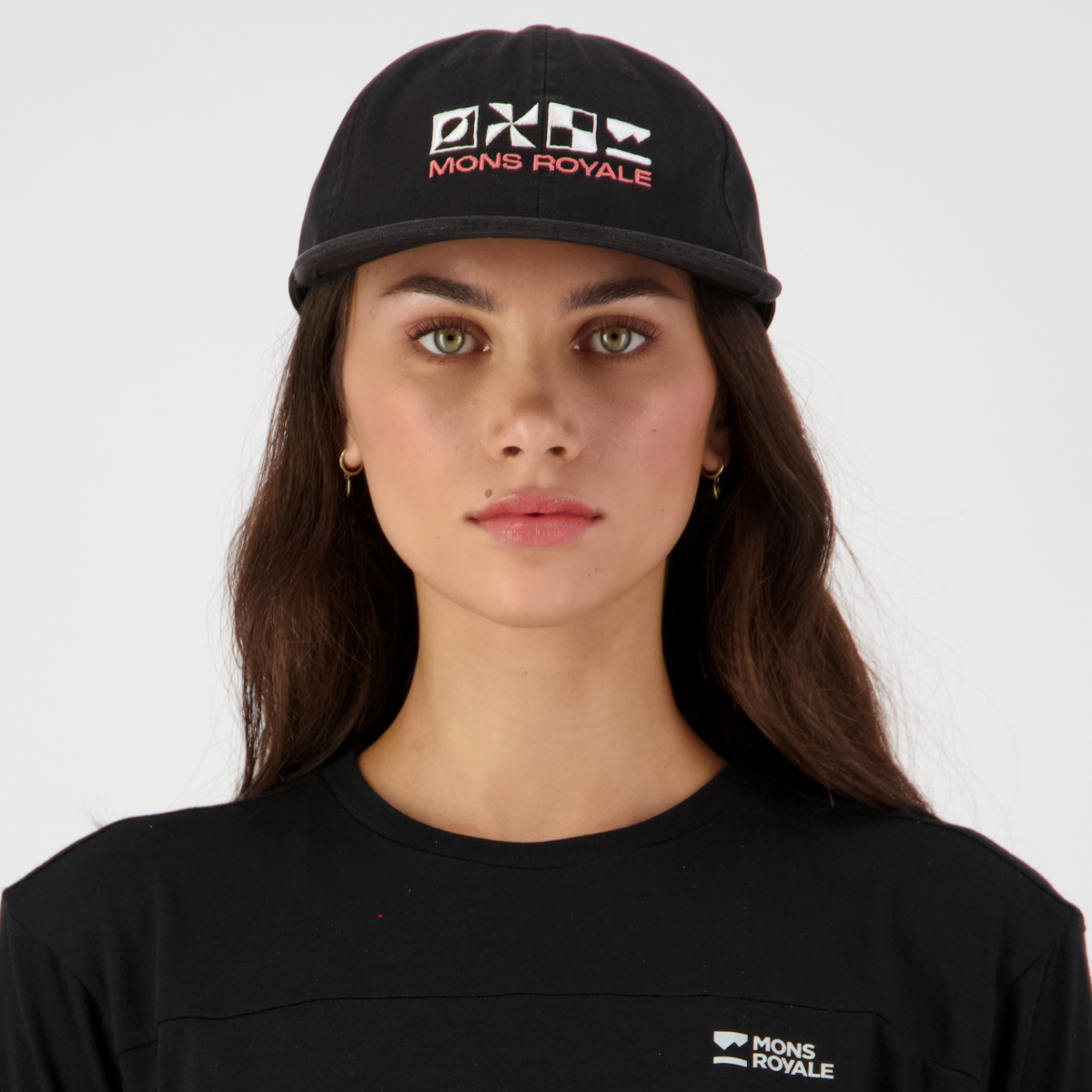 Mons Royale (Sample) - Unisex Roam 6 Panel Cap - Vintage Black