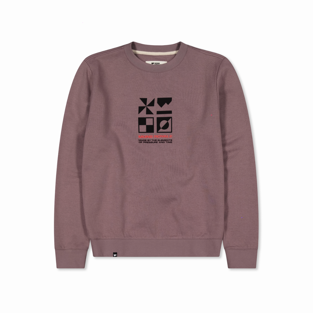 Mons Royale (Sample) - Women's Inversion Merino Crew - Antler