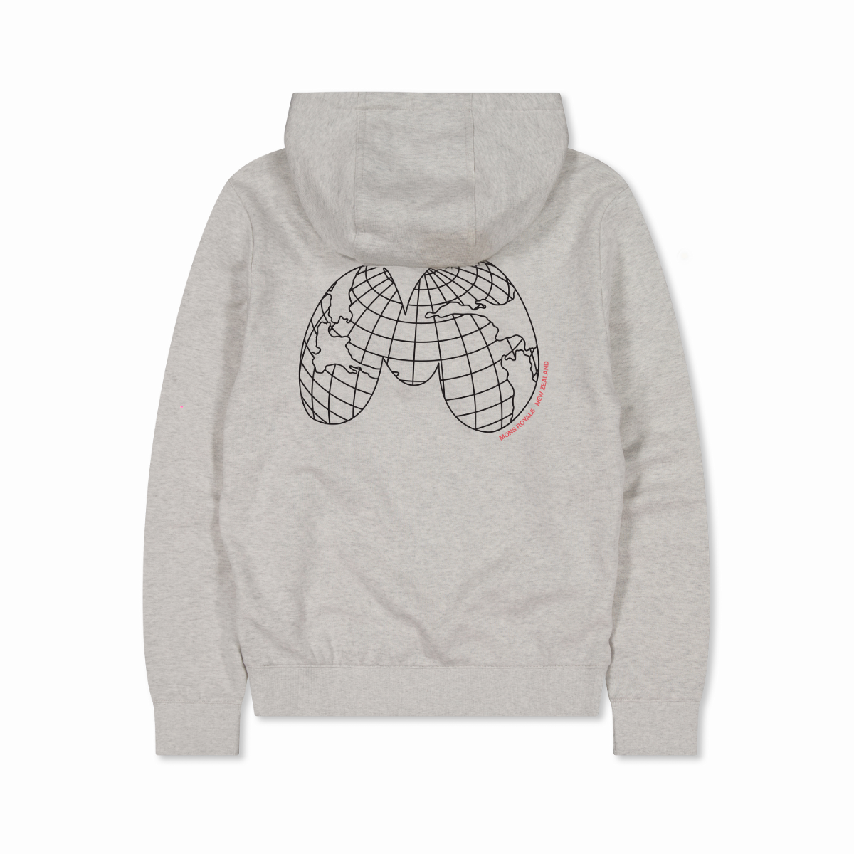 Mons Royale (Sample) - Women's Inversion Merino Hoodie - Light Grey Heather
