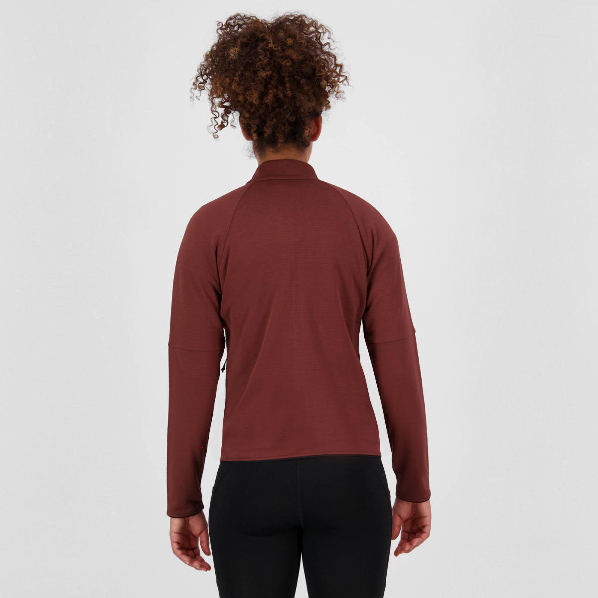 Mons Royale (Sample) - Women's Quad Merino Fleece Jacket - Sable