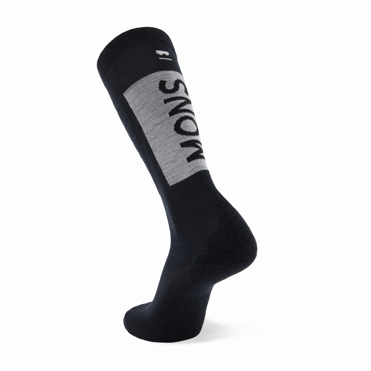 Mons Royale - Unisex Atlas Merino Snow Sock - Black