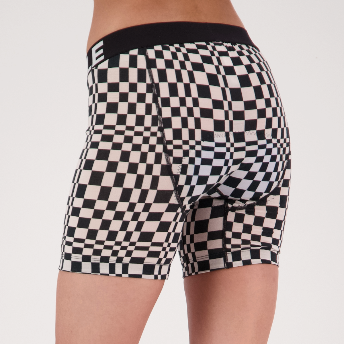 Mons Royale (Sample) - Women's Low Pro Merino Air-Con MTB Liner - Checkers