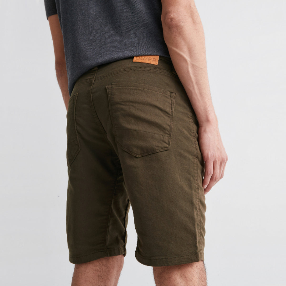 Duer - No Sweat Short - Army Green