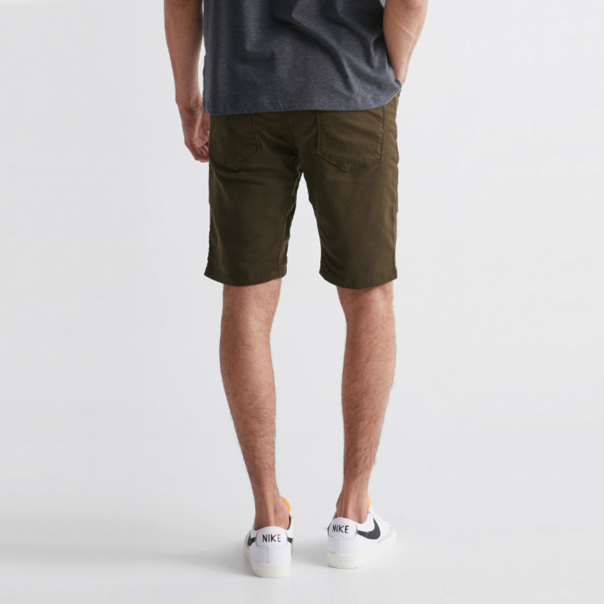 Duer - No Sweat Short - Army Green