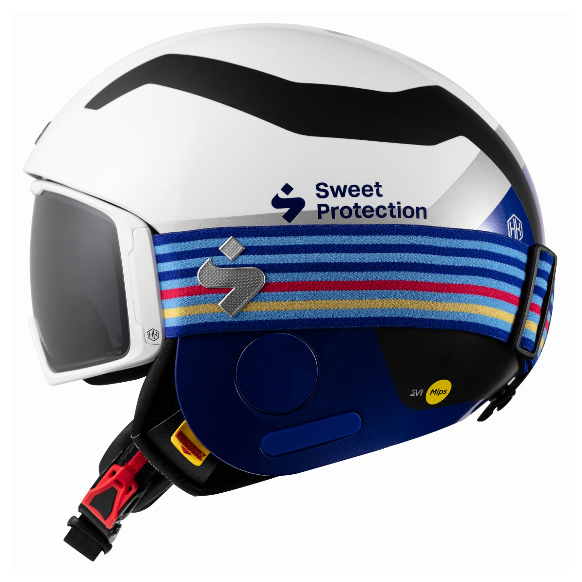 Sweet Protection - Unisex Clockwork MAX RIG Reflect TE Goggle - RIG Obsidian/Satin White/Henrik