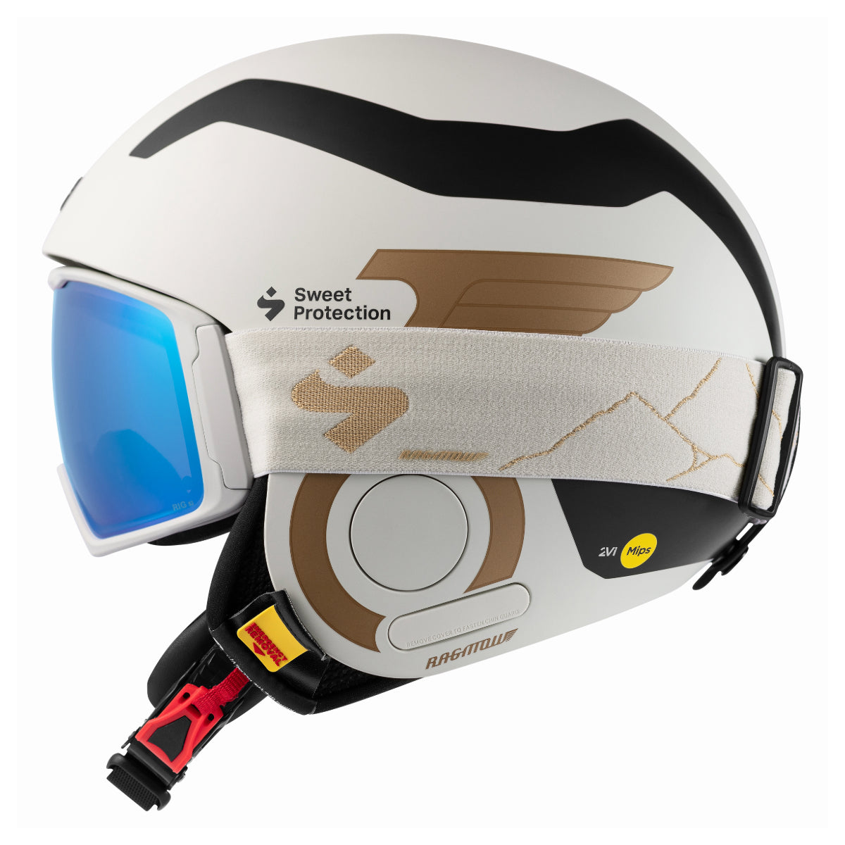 Sweet Protection - Unisex Clockwork RIG Reflect TE Goggles - RIG Aquamarine/Bronco White/Ragnhild