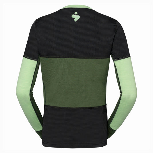 Sweet Protection - Women's Hunter Merino Hybrid LS Jersey - Lichen