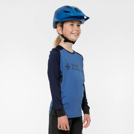 Sweet Protection - Junior Hunter LS Jersey - Sky Blue
