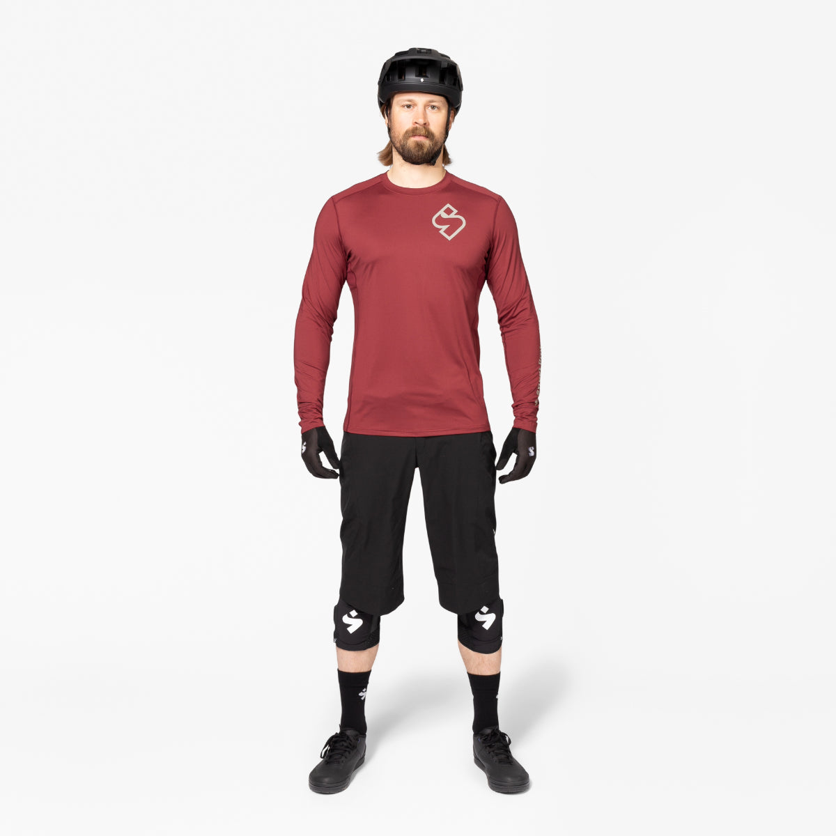 Sweet Protection - Men's Hunter LS Jersey - Dark Red