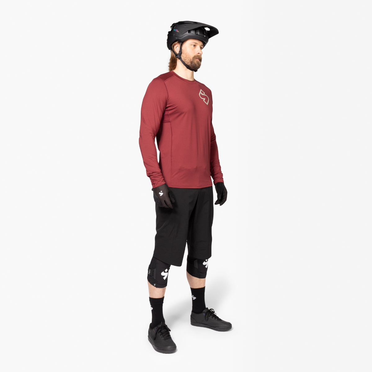 Sweet Protection - Men's Hunter LS Jersey - Dark Red