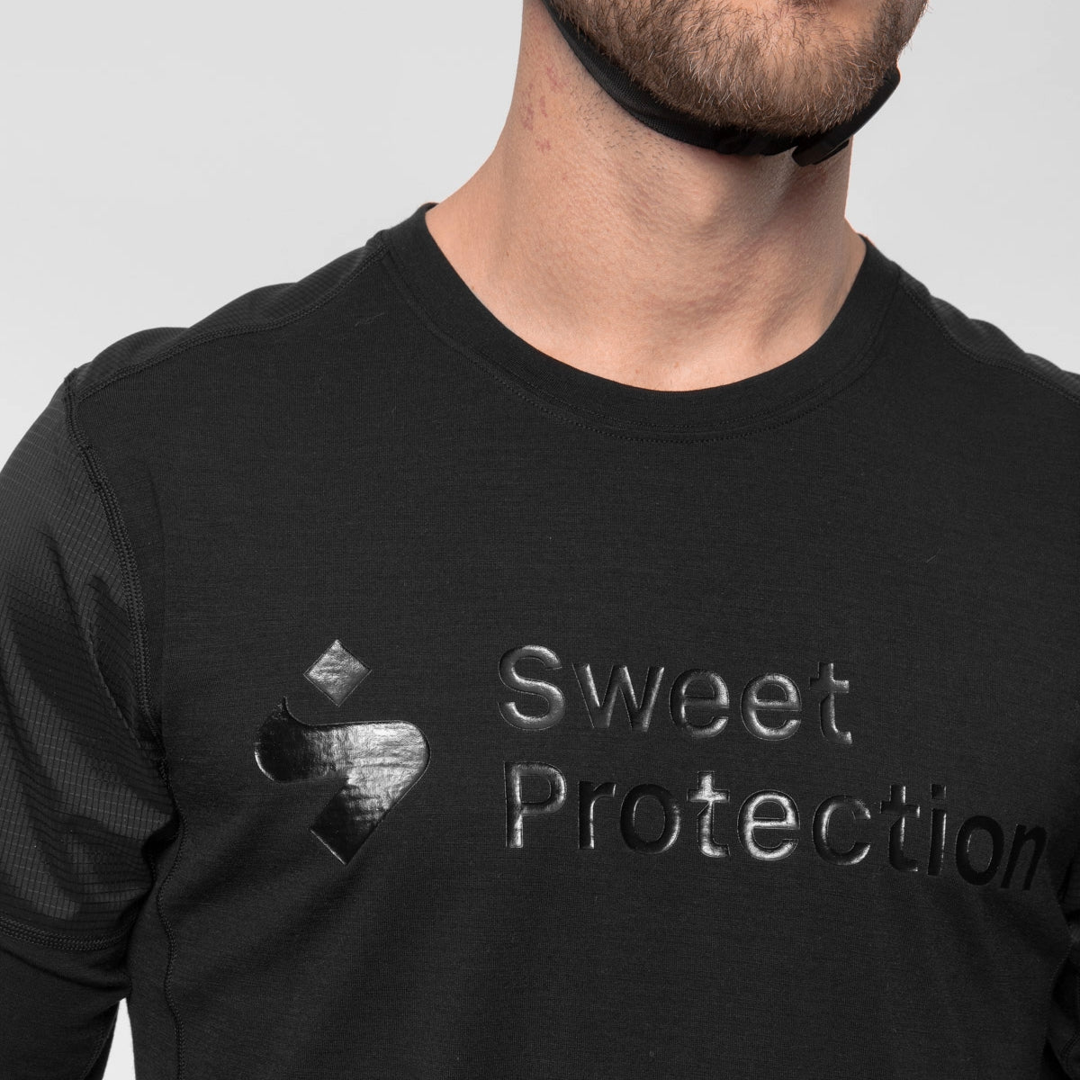 Sweet Protection - Men's Hunter Merino Hybrid LS Jersey - Black