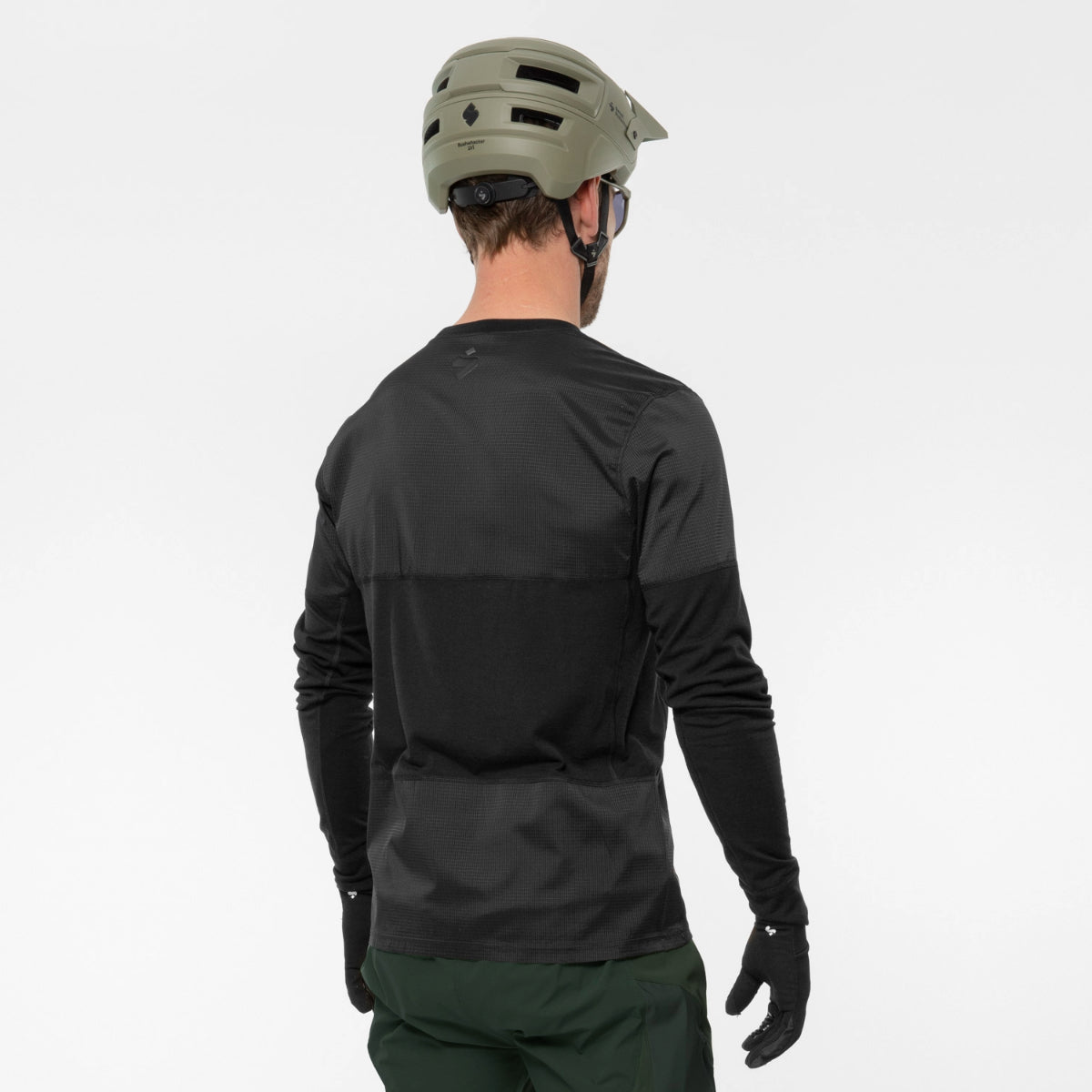 Sweet Protection - Men's Hunter Merino Hybrid LS Jersey - Black