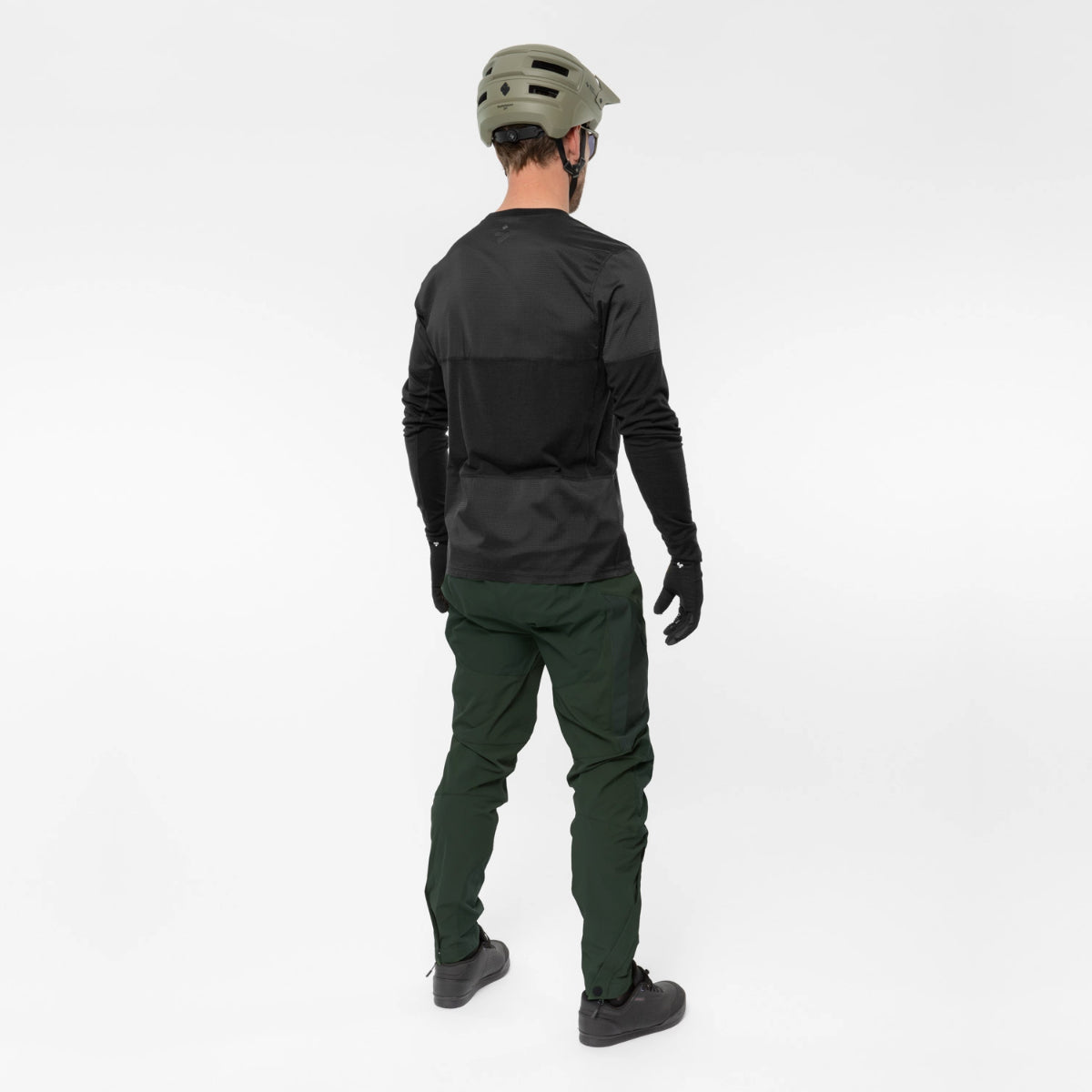 Sweet Protection - Men's Hunter Merino Hybrid LS Jersey - Black