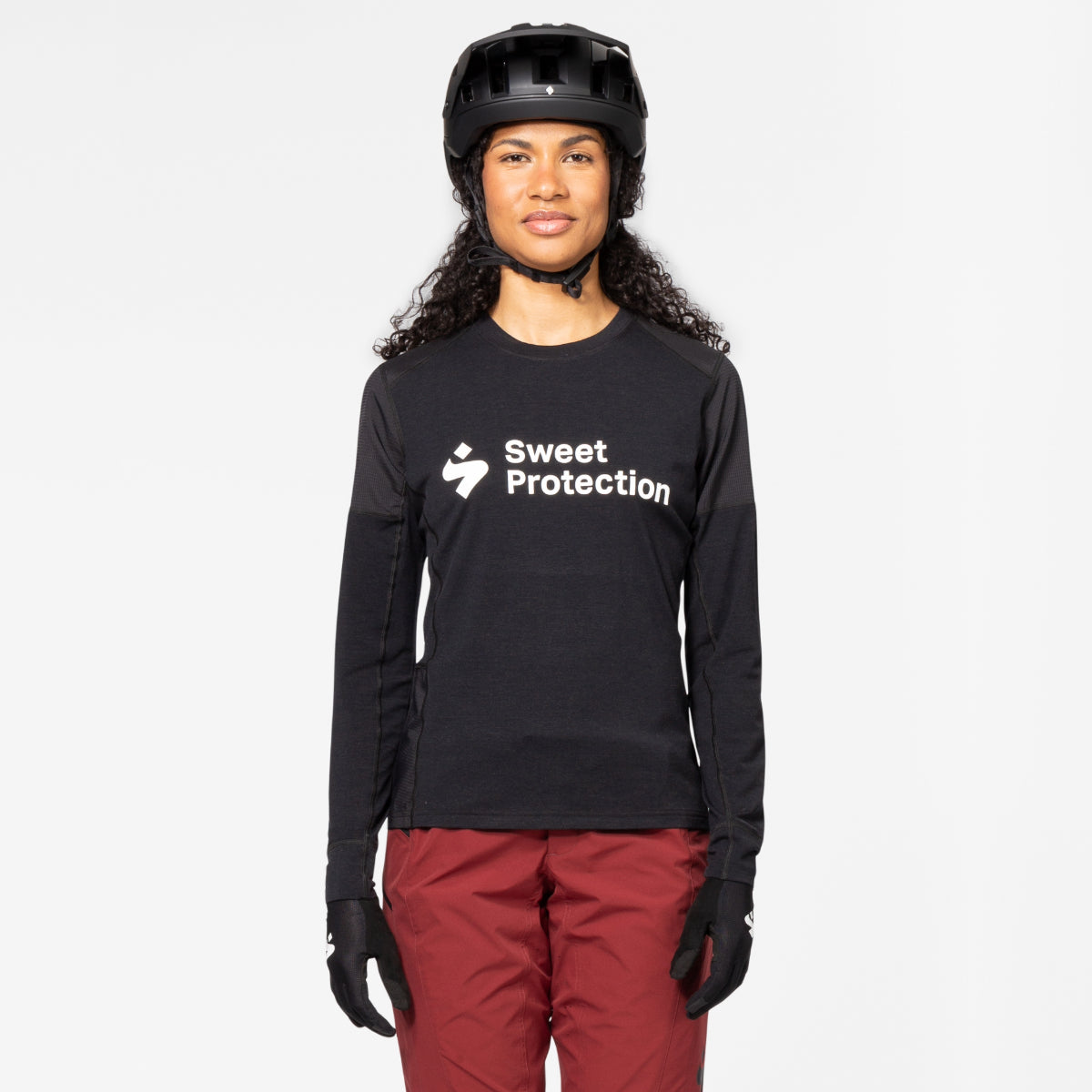 Sweet Protection - Women's Hunter Merino Hybrid LS Jersey - Black