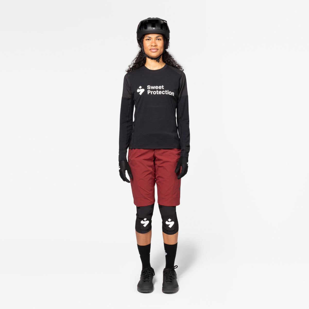 Sweet Protection - Women's Hunter Merino Hybrid LS Jersey - Black