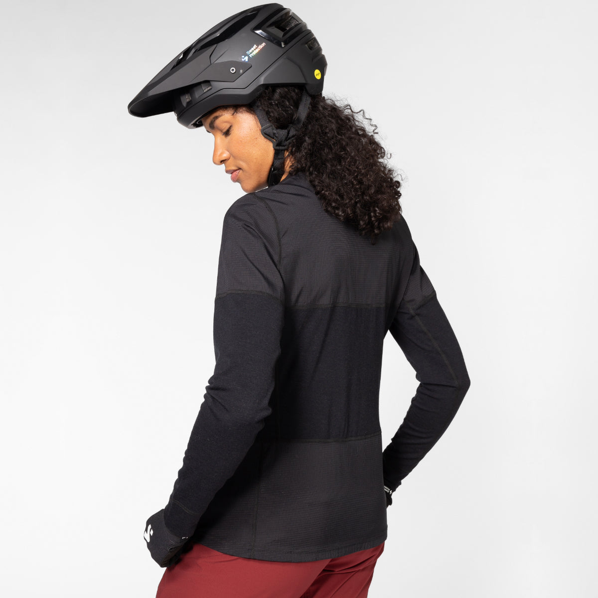 Sweet Protection - Women's Hunter Merino Hybrid LS Jersey - Black