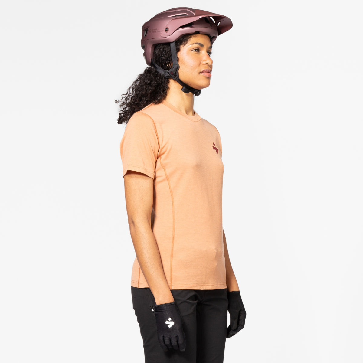 Sweet Protection - Women's Hunter Merino SS Jersey - Rosebrown